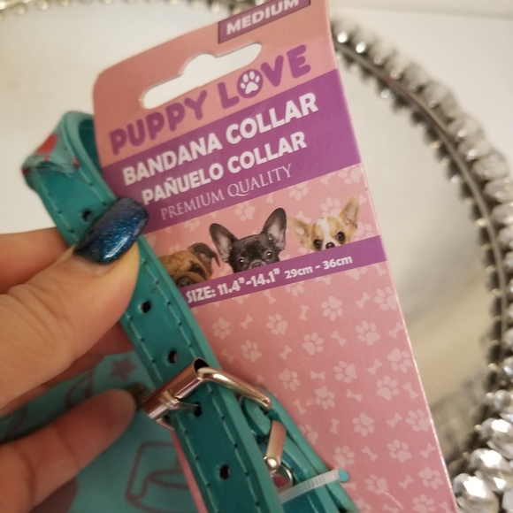 2 pc Fashionable Trendy Collar Dog Bandana New - Picture 10 of 11